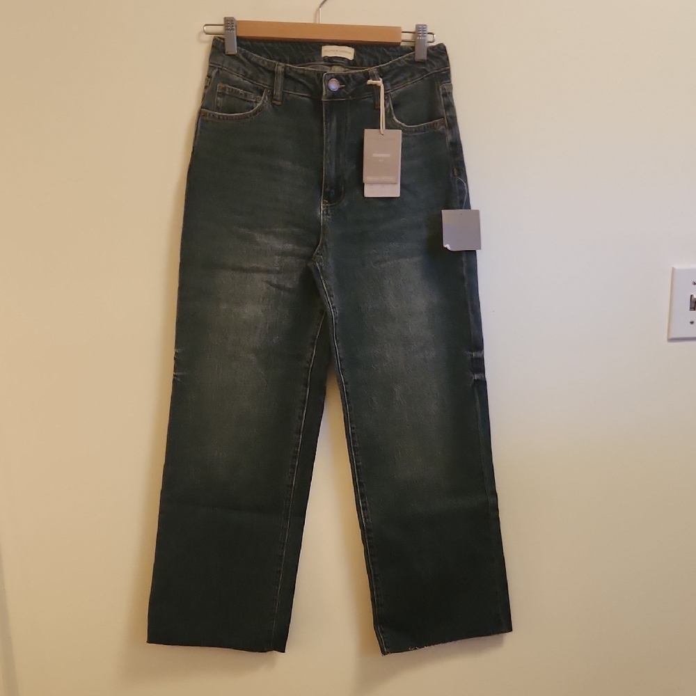 Womens Oliver and Logan Aberdeen High Rise Wide Leg Jean. 27/4